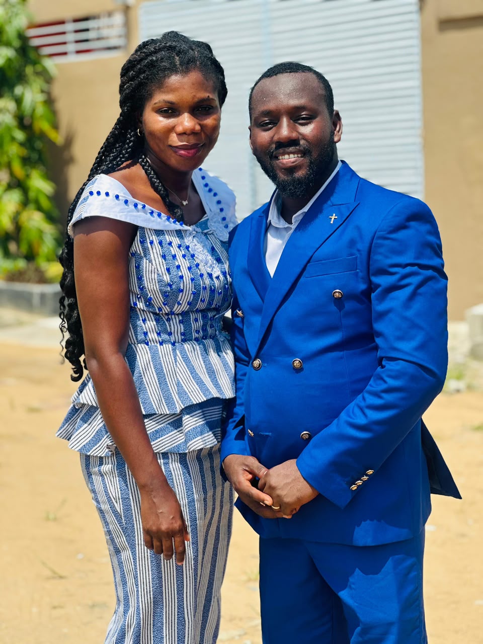 Le couple Jean & Ghislaine Bambara